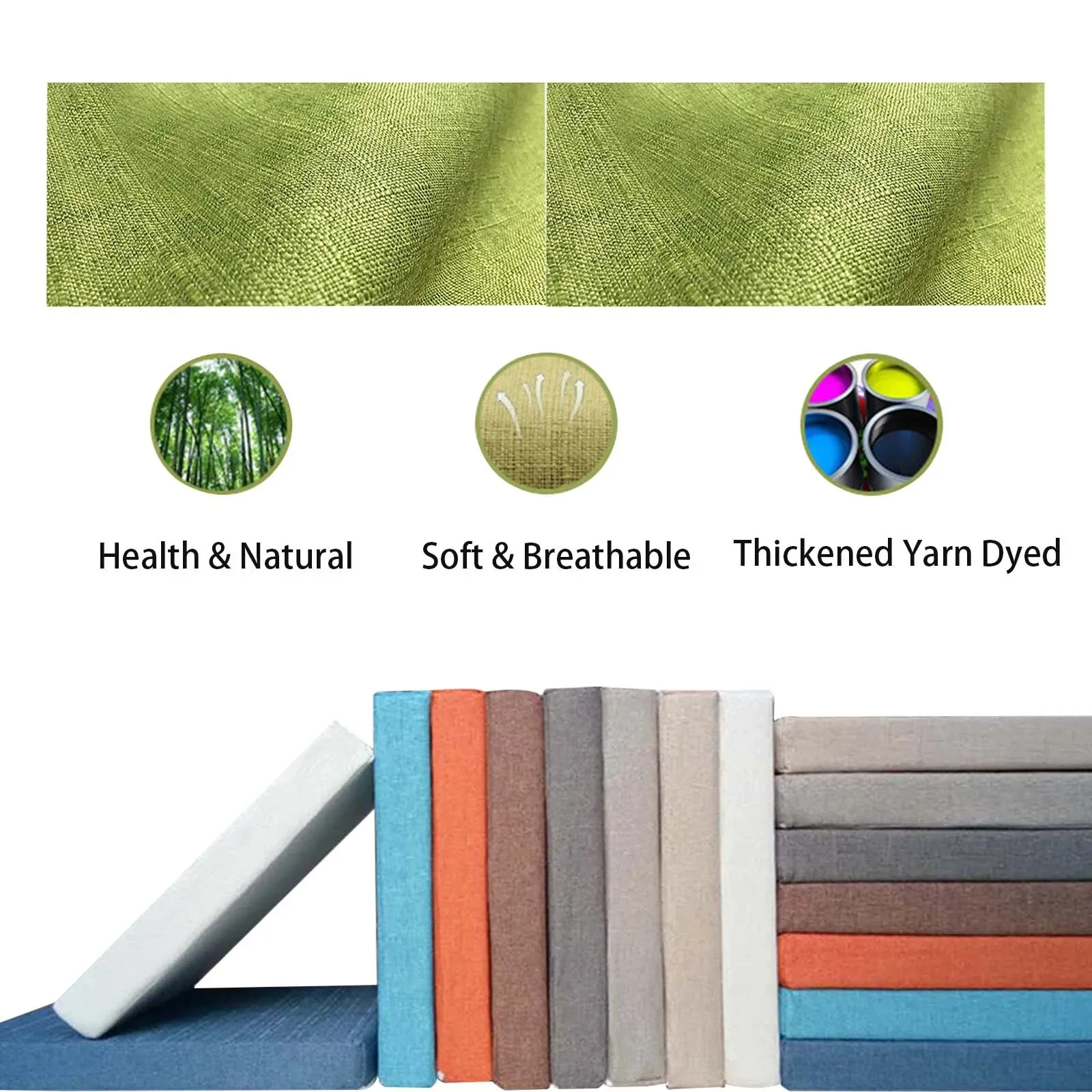 Custom Bench Cushions Seat Pad Long Mattress Sofa Chair Seat Pad Decorative Garden Patio Bay Window Pads Swings Pillow Pads