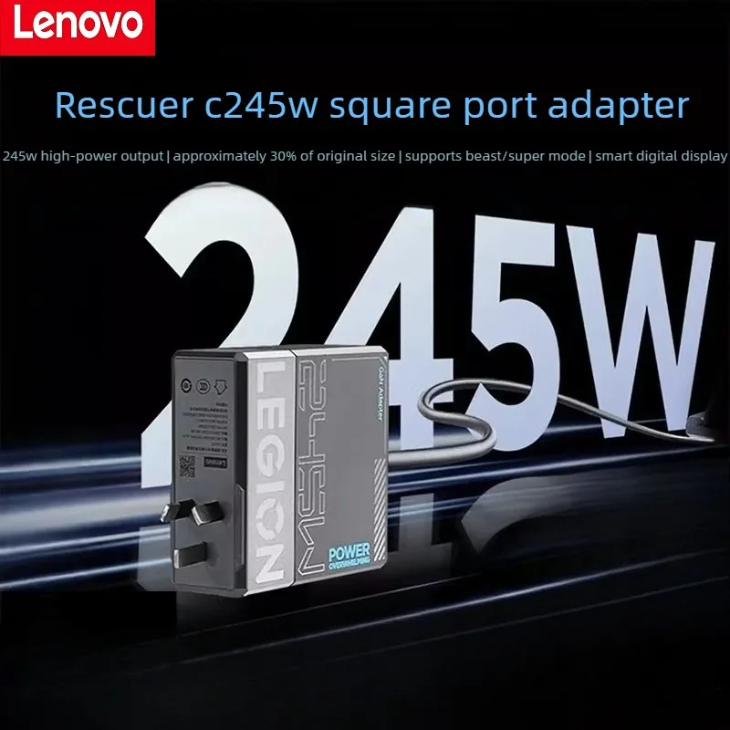 

Lenovo Legion C245W Laptop Power Adapter TYPE-C Interface, High Power Output, Small Size, Easy To Carry