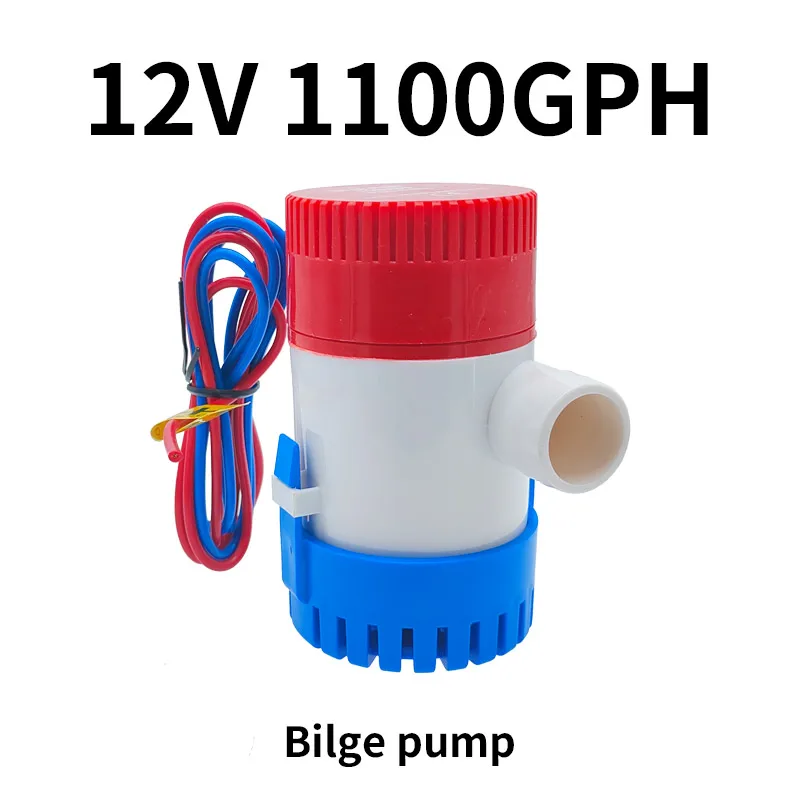 1 Stuks 12V 24V 1100gph 750gph Lenspomp Vlotterschakelaar waterpomp gebruikt in boot watervliegtuig campers woonboot lenspomp