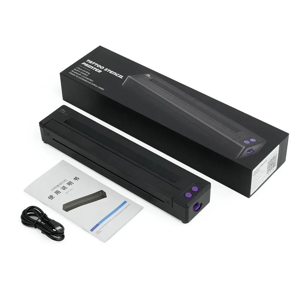 High Speed Tattoo Stencil Printer Thermal Tattoo Printer Sticker Wireless Portable Tattoo Transfer Machine Higher Clarity