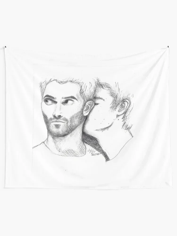 Nuzzling Tapestry Decoration Aesthetic Room Decoration Aesthetic Living Room Decoration Tapestry