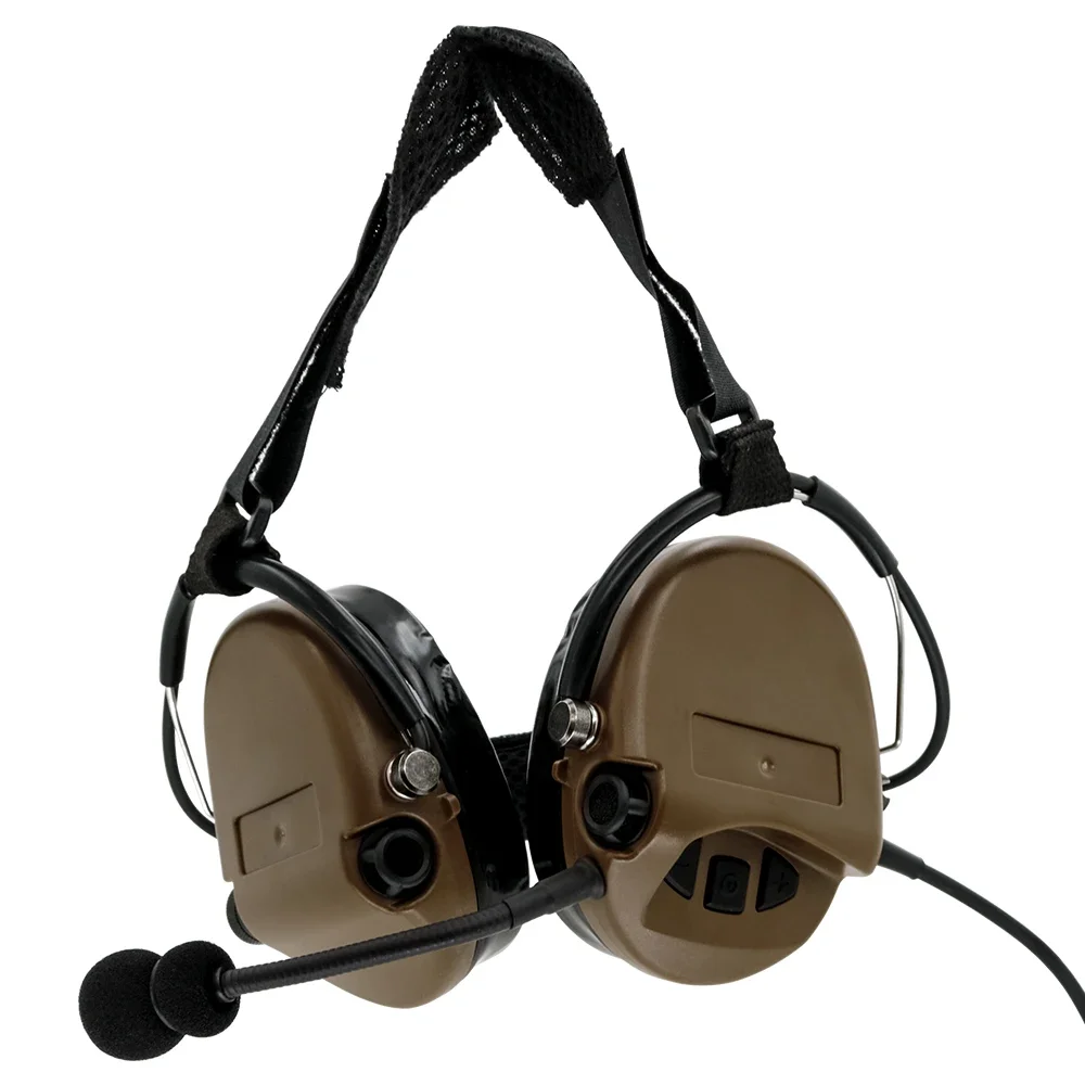 Imagem -02 - Fone de Ouvido Tático Tci Liberator ii Gel Earmuffs Sordin Cancelamento Ruído Airsoft Caça Proteção Auditiva Tiro Fones & Ptt