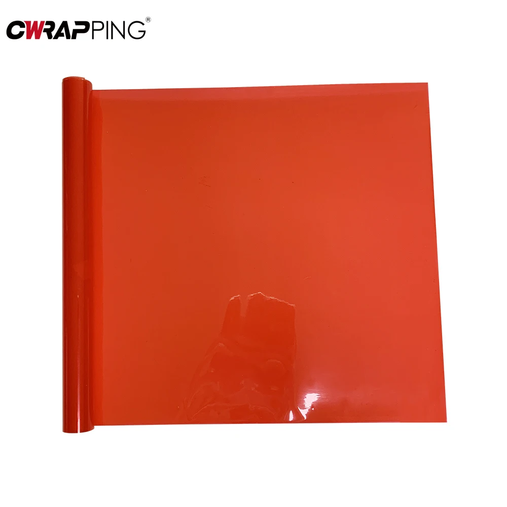Car Light Film Headlight Tail Light Colorful Vinyl Waterproof and Anti-scratch Decorative Sticker Motorcycle Light Accessories