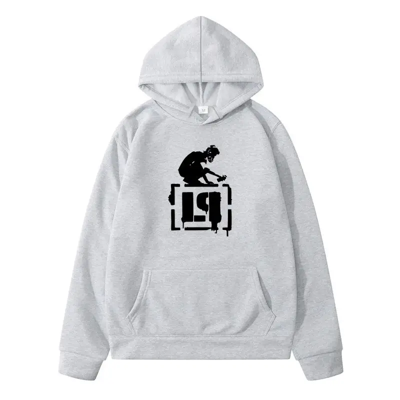 

Lq Design Print Hoodies Mens Personality Fashion Hoody Hip-Hop Fleece Streetwear Loose Hoody Women Oversized Clothing Tops