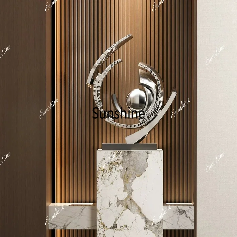 Modern art special-shaped sculpture ornament office building high-end decorationTJ