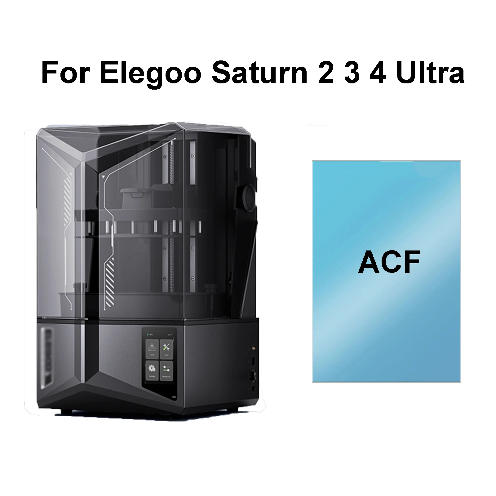 1–5 Stück ACF-Folie für Elegoo Saturn 4 3 Ultra 12K Saturn 2 8K Harz LCD 3D-Drucker Saturn 2 3 4 Hochgeschwindigkeits-ACF-Folienrolle – Detail 1