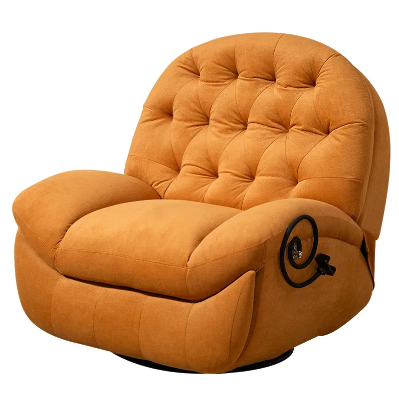 

Electric single sofa, modern living room and bedroom, reclining and sleeping rocking chair sofa, multi functional casual lazy