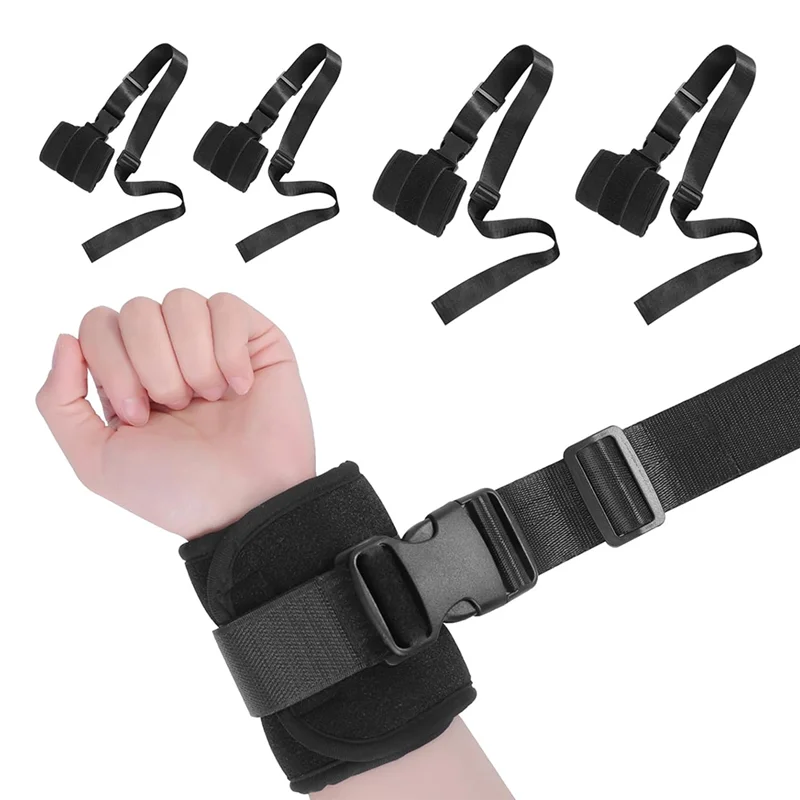 

CHCH Bed Restraints Belts For Wrist And Ankle Patients, Limb Holder 4Pcs With Quick Release Buckles