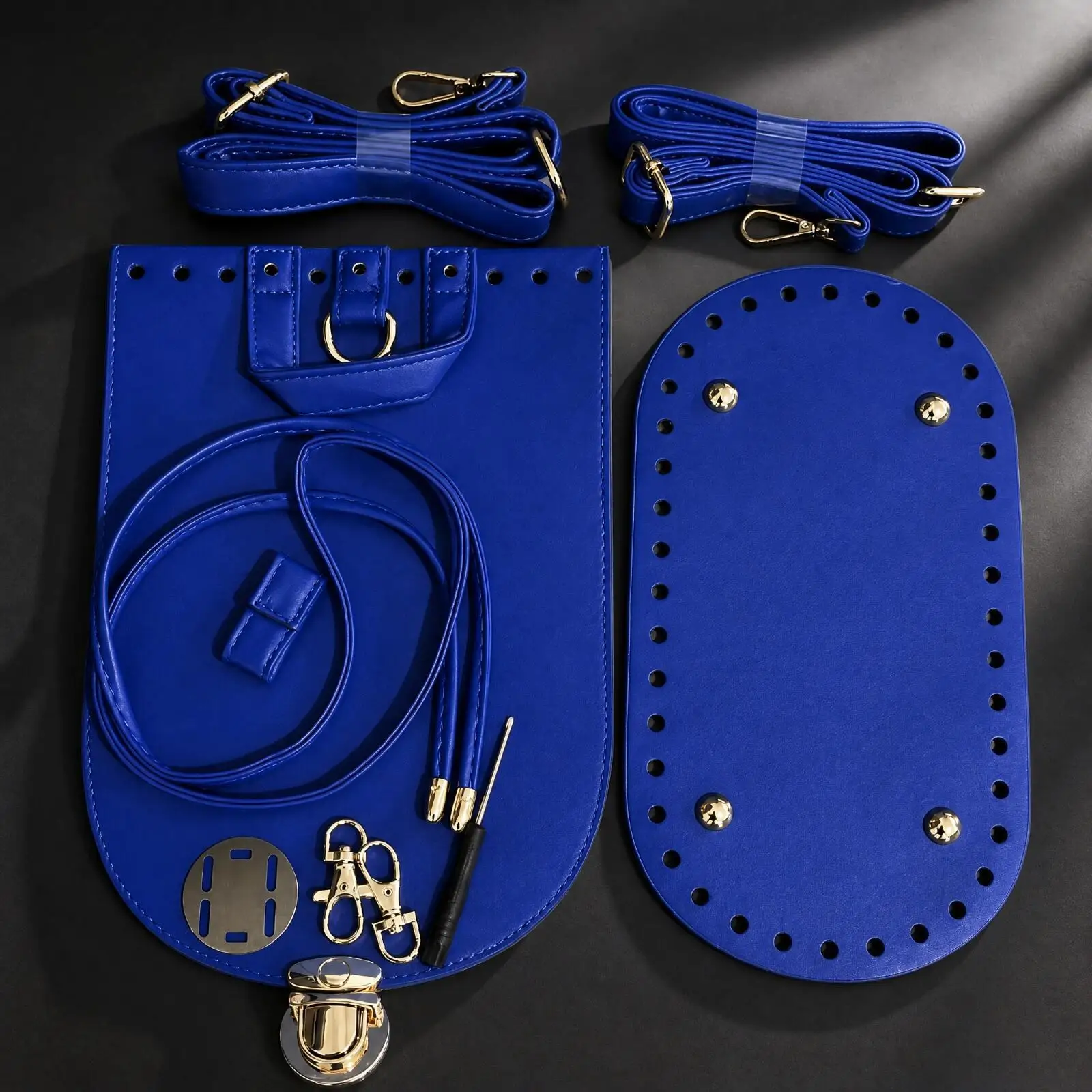 Craft Leather Rucksack Making Kit with Pre Punched Holes for Hobbyists and Art Class Projects