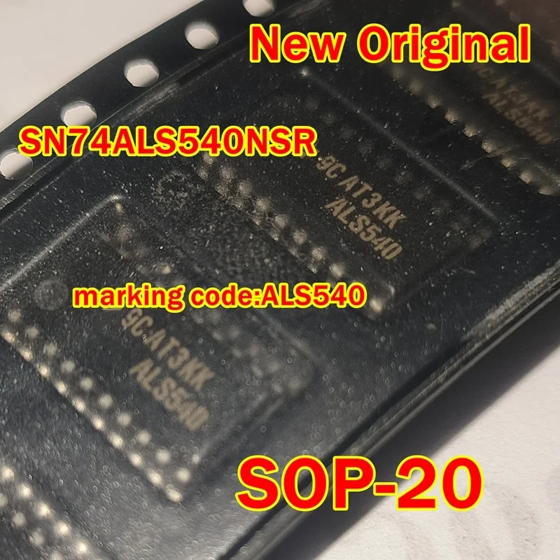 

1pcs to 100pcs SN74ALS540NSR SOP-20 New Original marking code:ALS540 Eight-way buffer