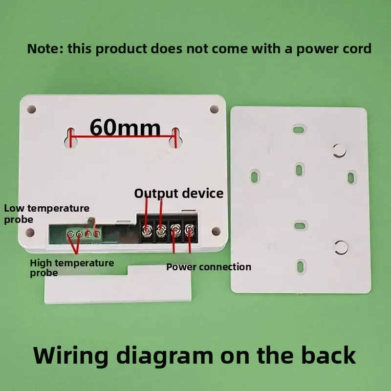 617A Solar Hot Water Return Water Temperature Difference Comparison Controller Circulating Pump Digital Display Adjustable Instr