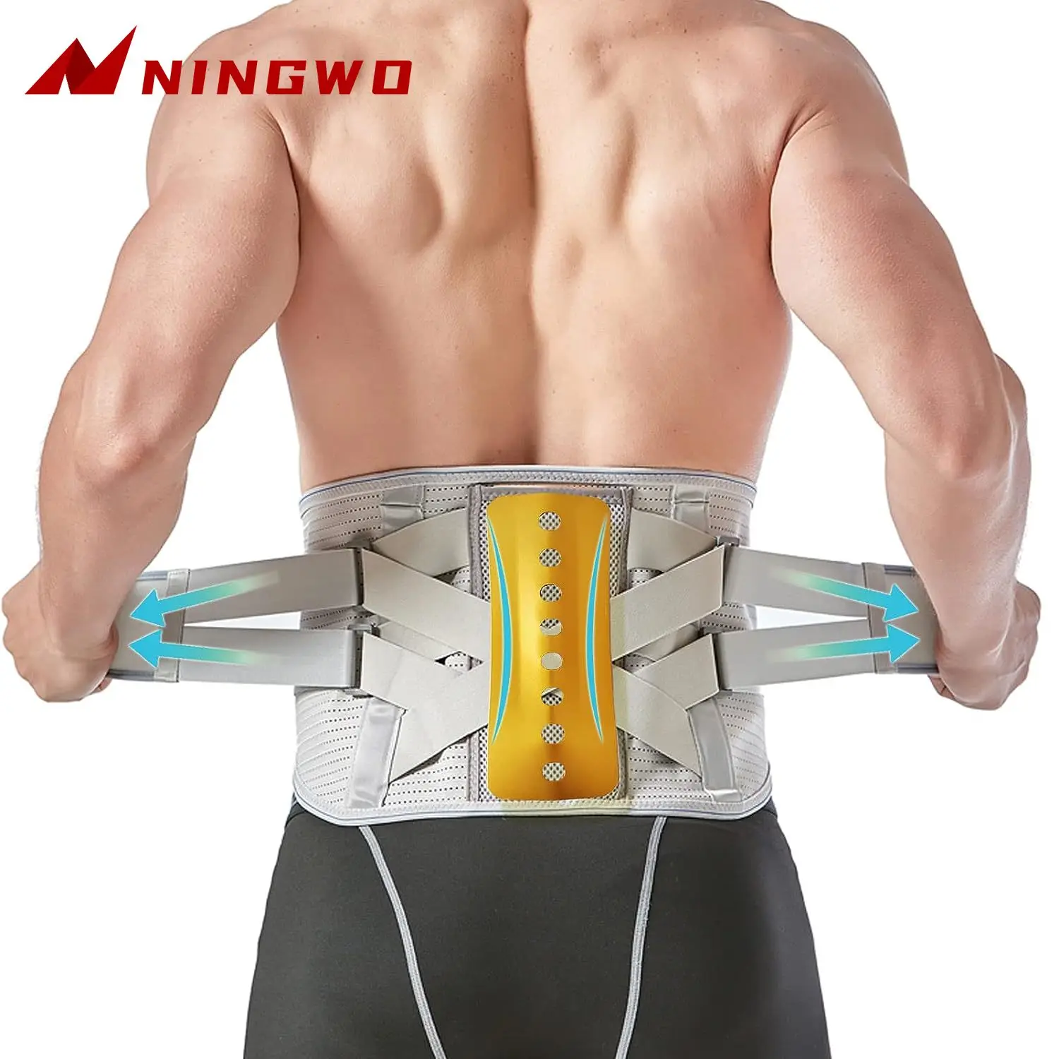 Back Support Belt for Men and Women,Back Braces for Lower Back Pain Relief,Lumbar support for Heavy Lifting,Sciatica pain relief