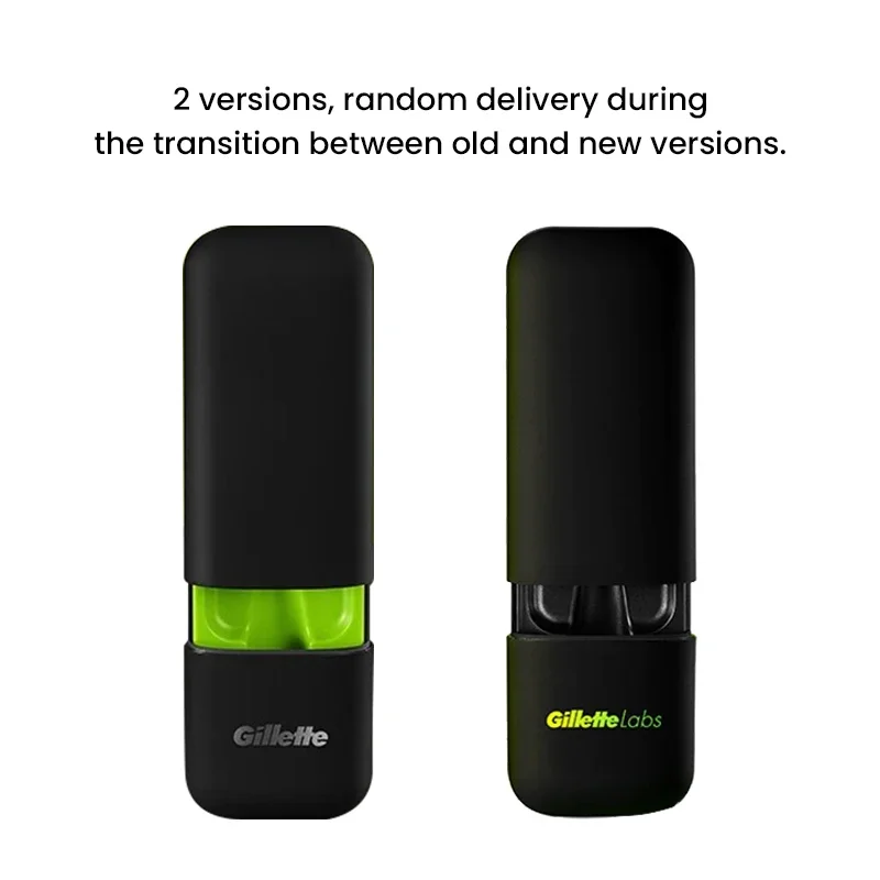 Дорожный чехол Gillette Labs для бритв, портативный пыленепроницаемый чехол для бритвы, дорожный ящик для хранения, совместимый с бритвами Gillette Labs