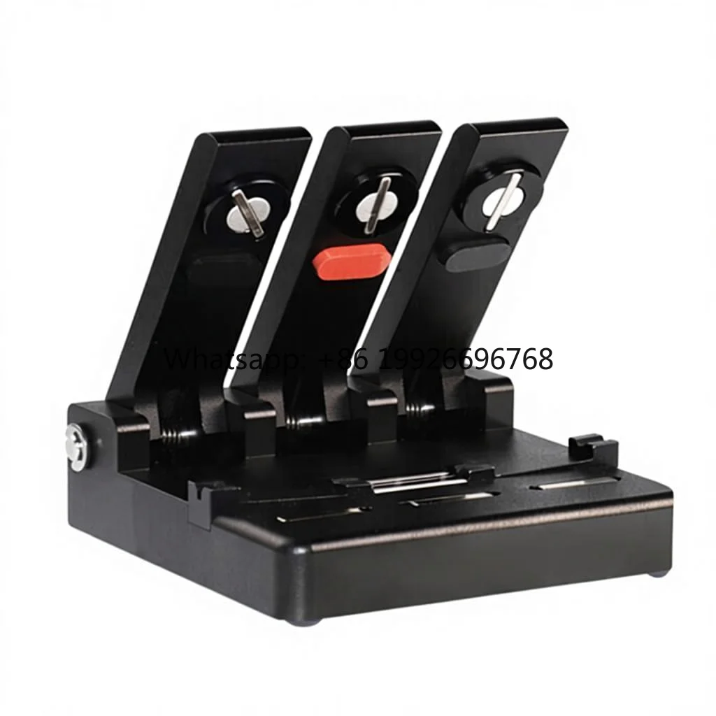 KL-51 Type High Precision V-groove Fiber Optic Movable Aligner/Coupling Connector (China)