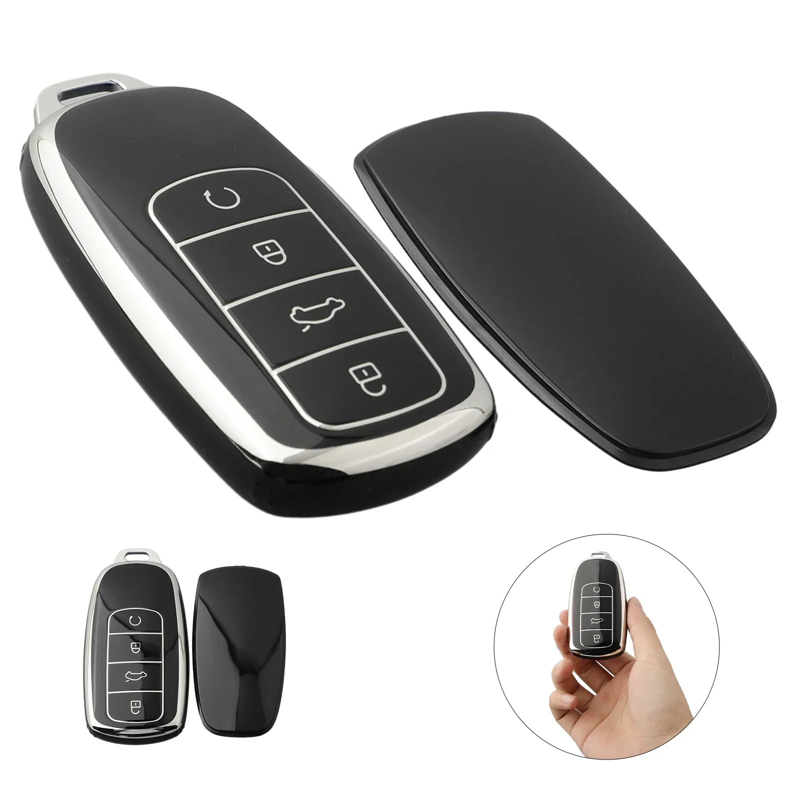 

Car Key Cover Housing Car Key Decoration Housing Fob Soft TPU For Chery For Tiggo 8 PLUS 8 Pro 7 Pro Arrizo 5 PLUS 202