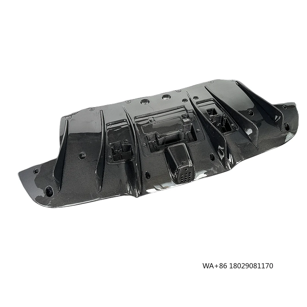 Difusor Traseiro de Fibra de Carbono Estilo Novite para 488 GTB Spider 2015-2016