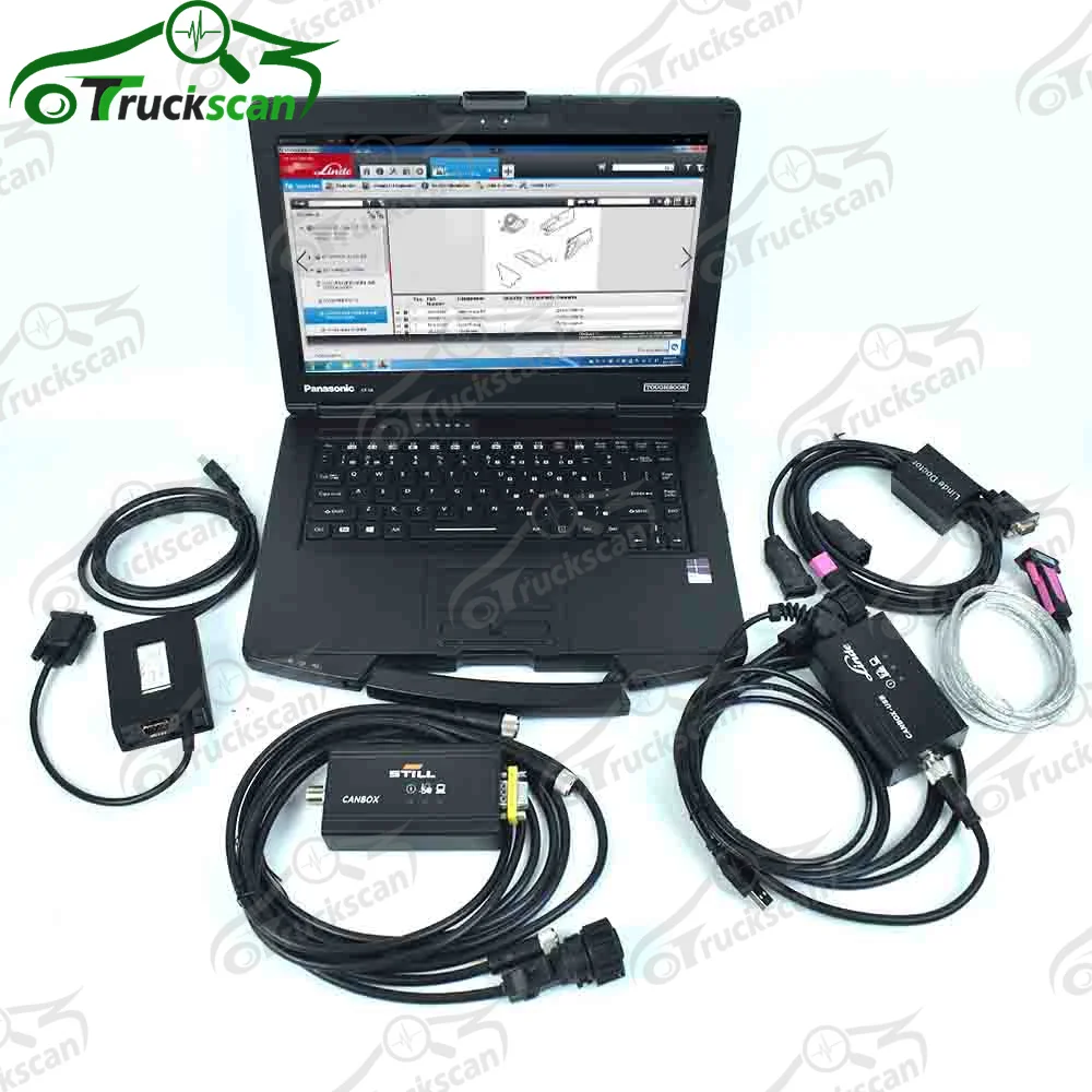 

CF53 Laptop for Linde canbox doctor Jungheinrich Judit Incado oem Still canbox Forklift Full diagnosis Tool