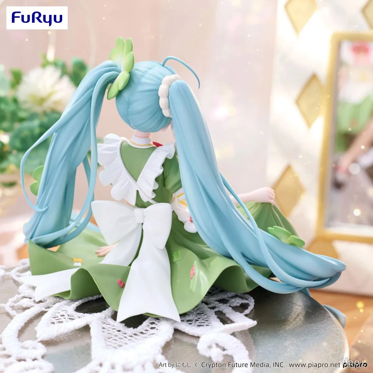 15 センチメートルアニメフィギュア初音ミクヌードルストッパーラッキーグラス妖精アクションフィギュア PVC コレクションモデル装飾おもちゃギフト