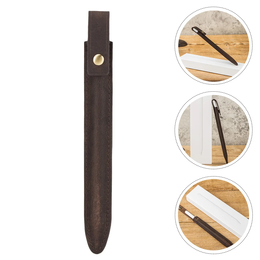 

Pen Case Stylus Sleeve Retro Pencil Notebook Scientific and Practical