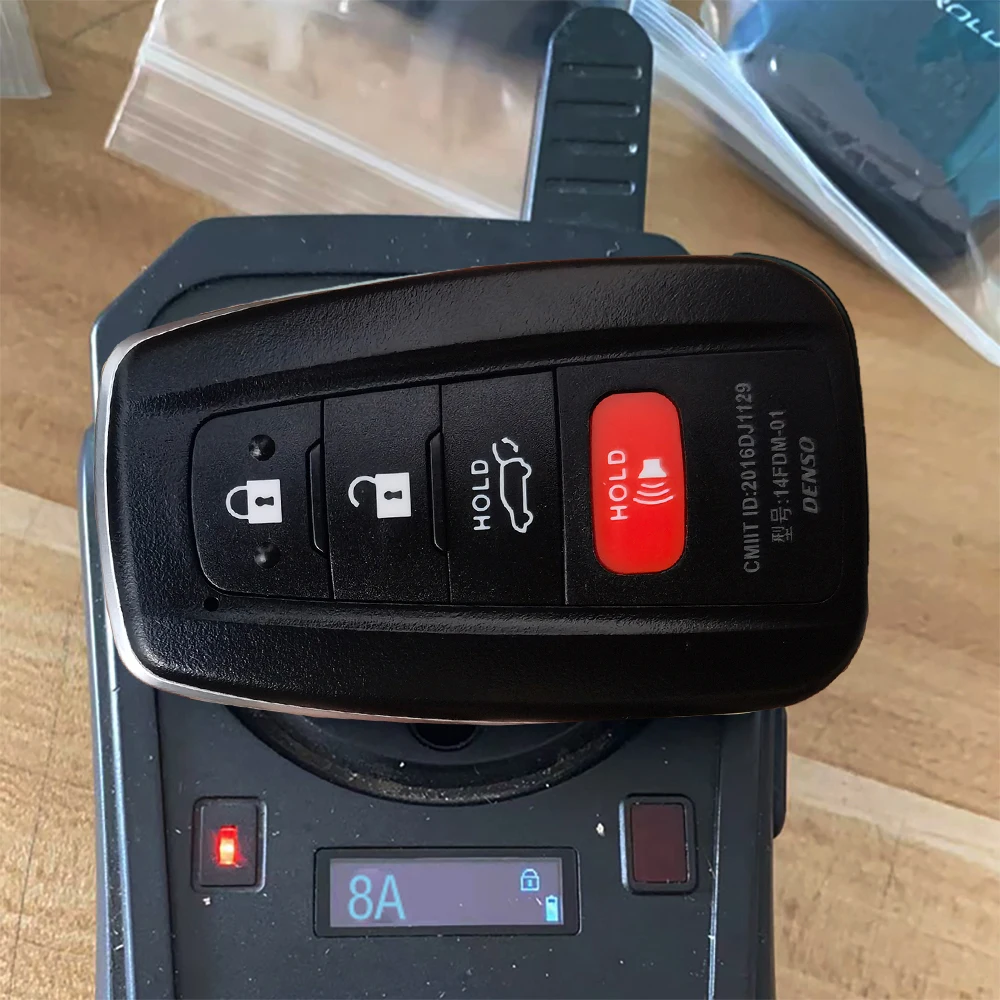 YOCASTY For 2018 2019 2020 2021 Toyota RAV4 Smart Key 312/314 MHZ 8A Chip P4=AA For USA Brazil Market 8990H-0R030 HYQ14FBC
