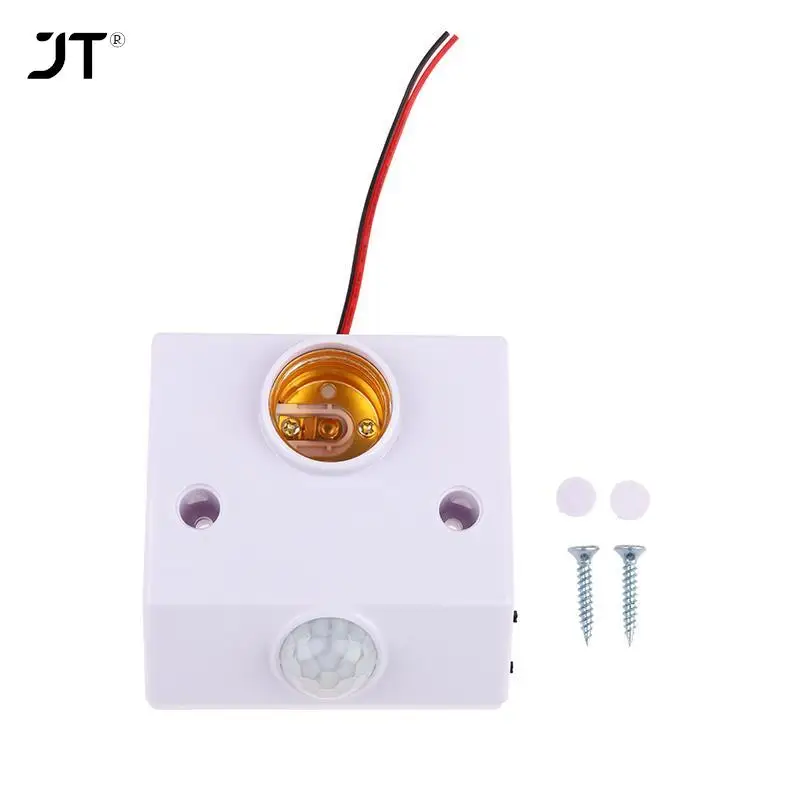 Lampholder Nut Socket With PIR Motion Sensing Switch Lamp Holder Nut Socket Bulb Socket AC 90V-250V