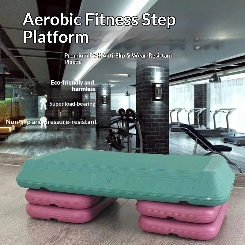 Fitness Exercise Stepper Pedal for Home Aerobics & Gymnastics Personal Training