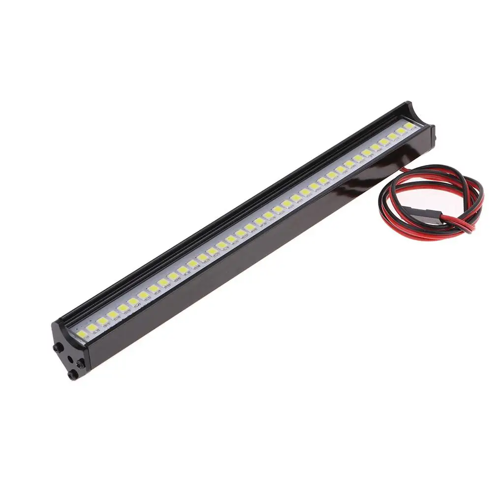 Alloy RC Crawler Roof Light 36LED Bar Adjustable Mounting for 1 10 Rock Crawler Off Road Parts
