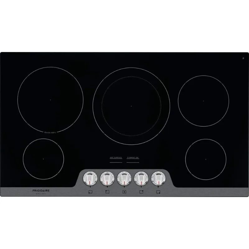 Frigidaire FGEC3648US Gallery Series 36 Inch Electric Smoothtop Cooktop in Stainless Steel