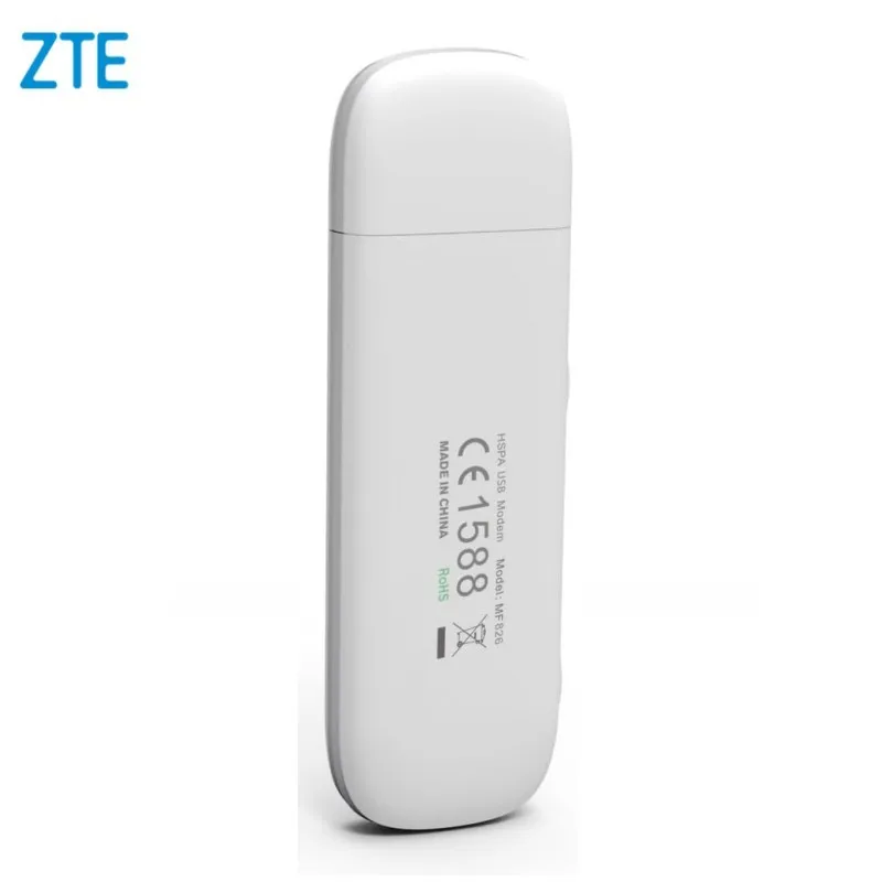 ZTE MF823 Unlocked 4G/LTE 100 Mbps Mobile Broadband USB Dongle- White