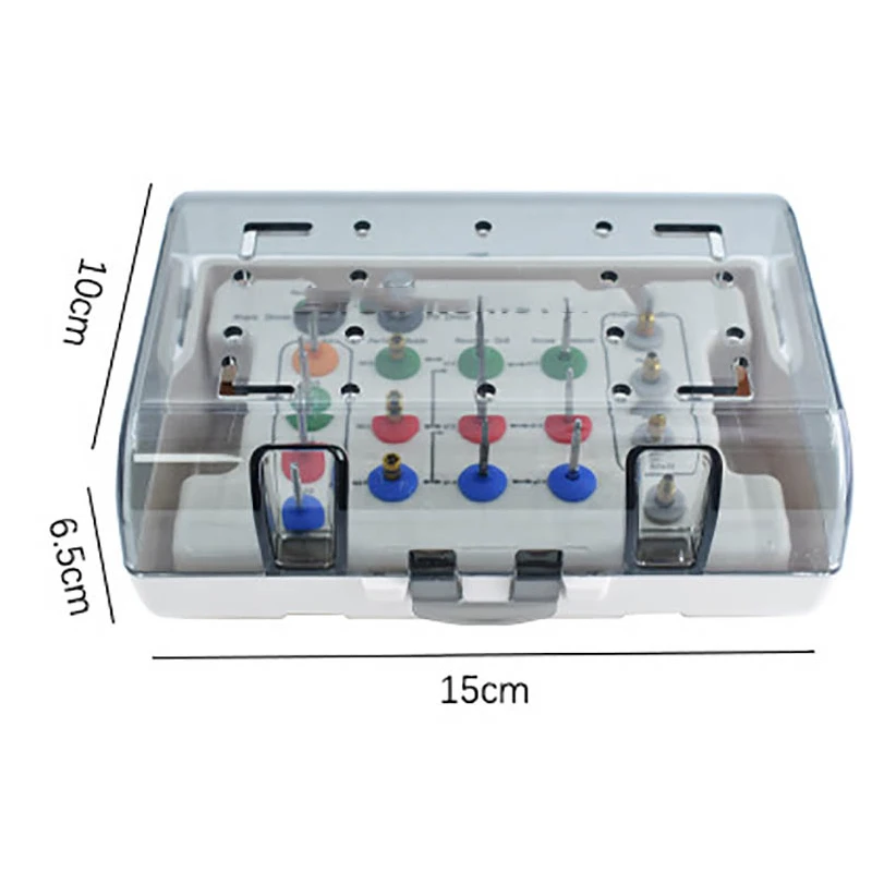 Oral Clinic Dental Implant Instruments Screw Remover Kit with Drill Broken Fixture Emergency Surgical Tools