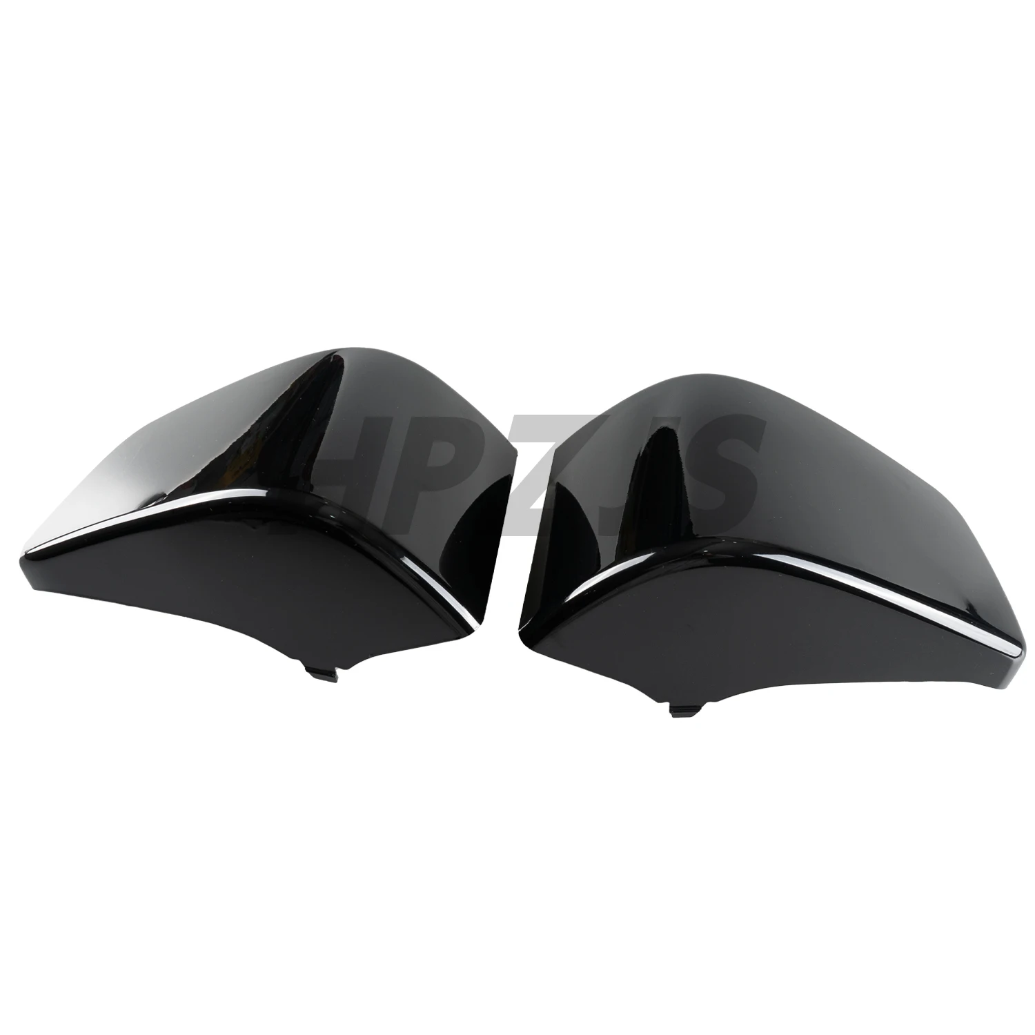 

Black/Chrome Motorcycle Left Right Battery Side Fairing Covers For Honda Shadow ACE VT400 VT750 VT 400 750 1997-2003 ABS Plastic