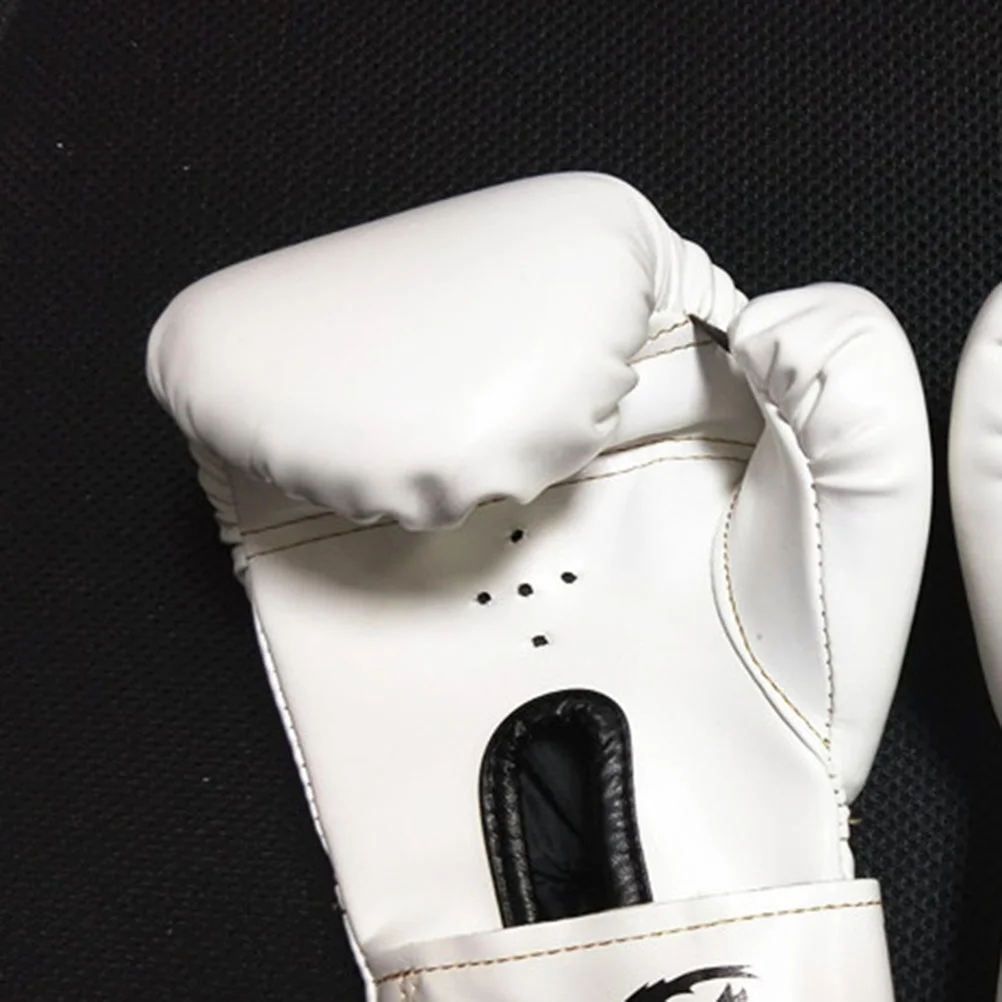 1 Pair Children Boxing Gloves Pearly Lustre Pure Color Boxing Gloves Sponge Forming Liner Boxing Gloves Stylish Boxing Sandbag G