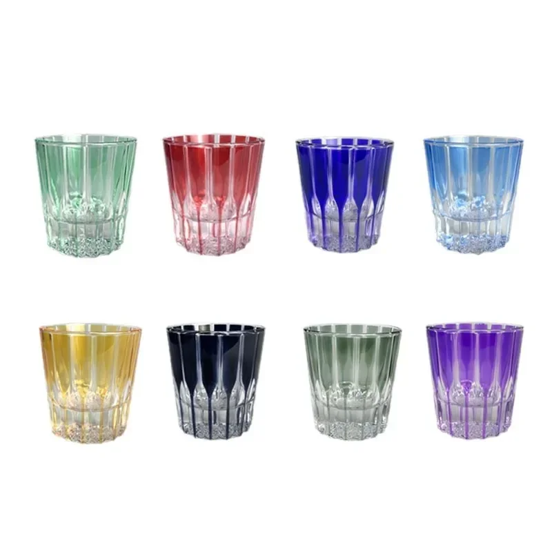 Xingmang crystal glass whisky glass, home gift collection light luxury handicrafts