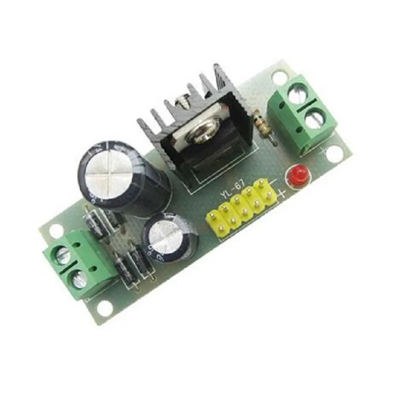 10 pcs LM7805 3 Terminal Voltage Regulator Module 7.5V-20V to 5V