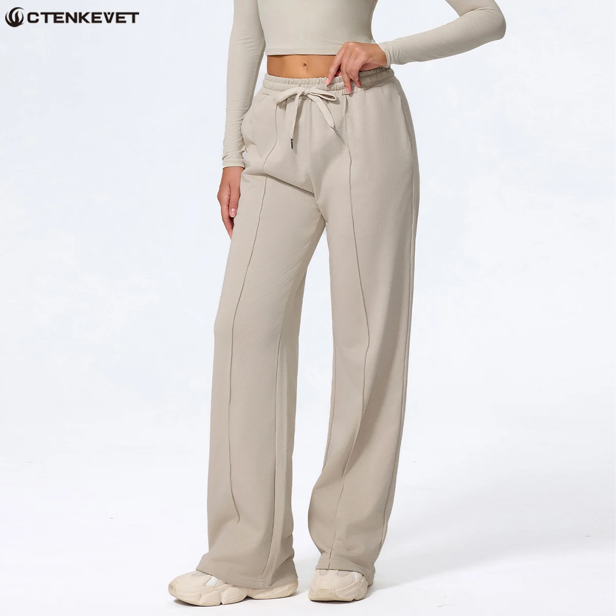 

Winter Warm Fall Women Yoga Long Pants Gym Workout BaggySweatpants Female High Waist Tracksuit Bottoms Woman Drawstring Joggers