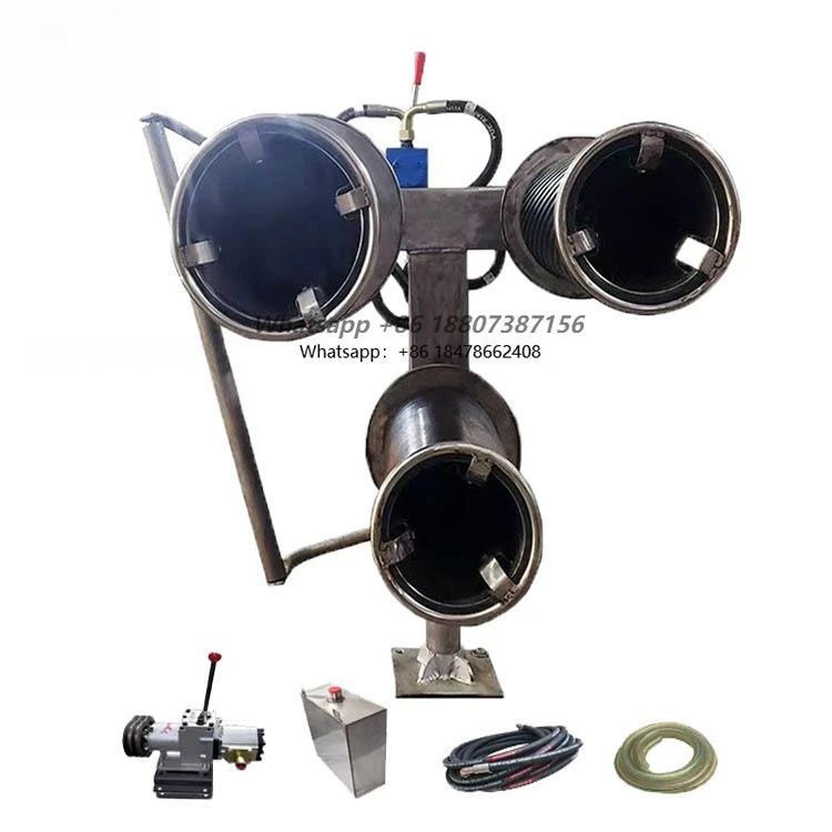 

Hydraulic fishing net transporter