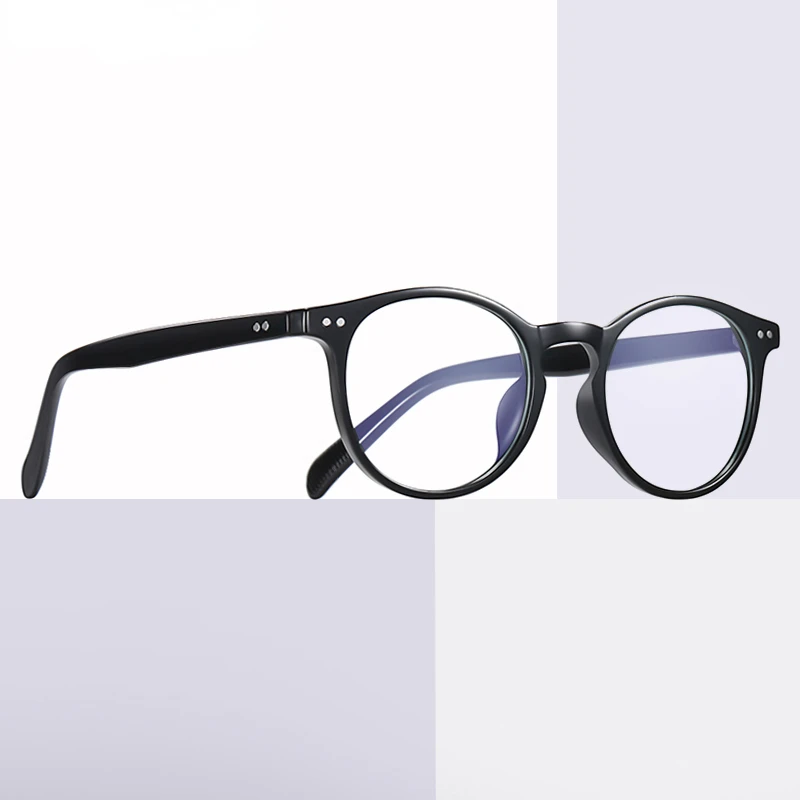 Women's Blue Light Blocking Glasses Anti-Reflective Computer Optical Prescription Reading Eyewear round TR90 Frame Unisex