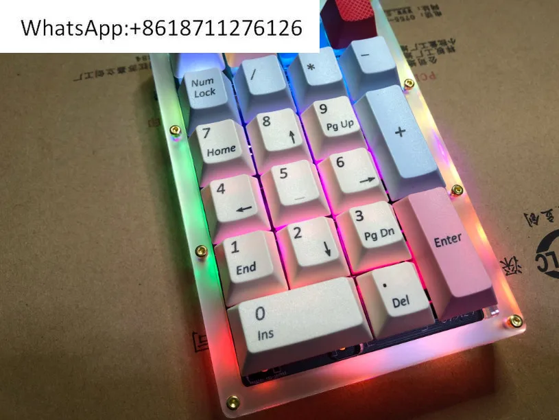 21-key customized pad numeric mechanical keyboard AK21+FR4