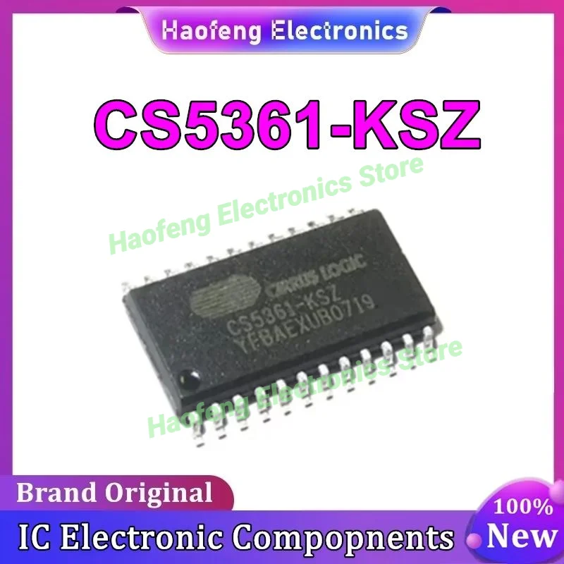 

1-5 шт./лот CS5361-KSZ CS5361 SOP-24 новый оригинальный чип IC на складе