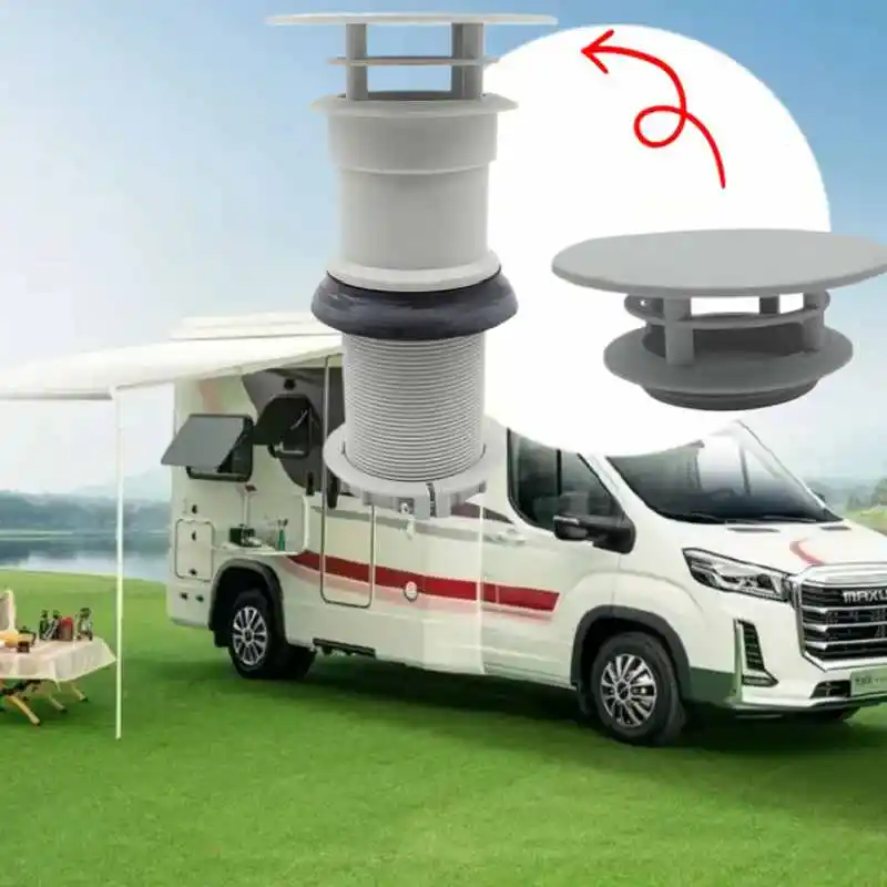 1PC for Truma Space Heater Roof Cowl Flue Outlet Caravan Motorhome 30010-20900 Durable High-Quality RV Roof Heating Accessories