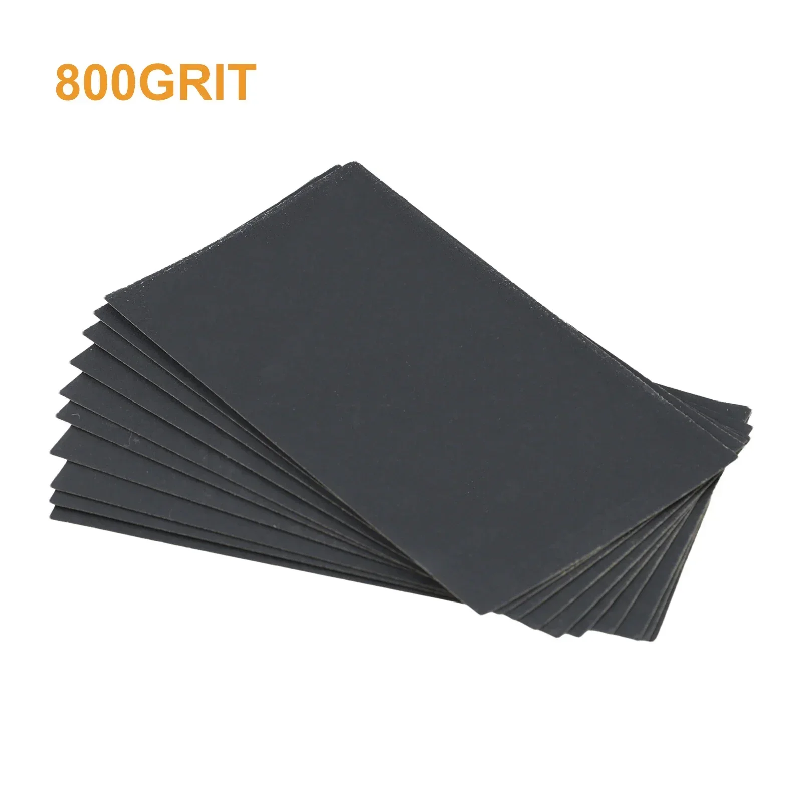 10 Piece Sandpaper Kit Pack Sanding Sheets Set Wet / Dry 138*75mm 600-2500 Grit 600/800/1000/1200/1500/2000/2500Grit New