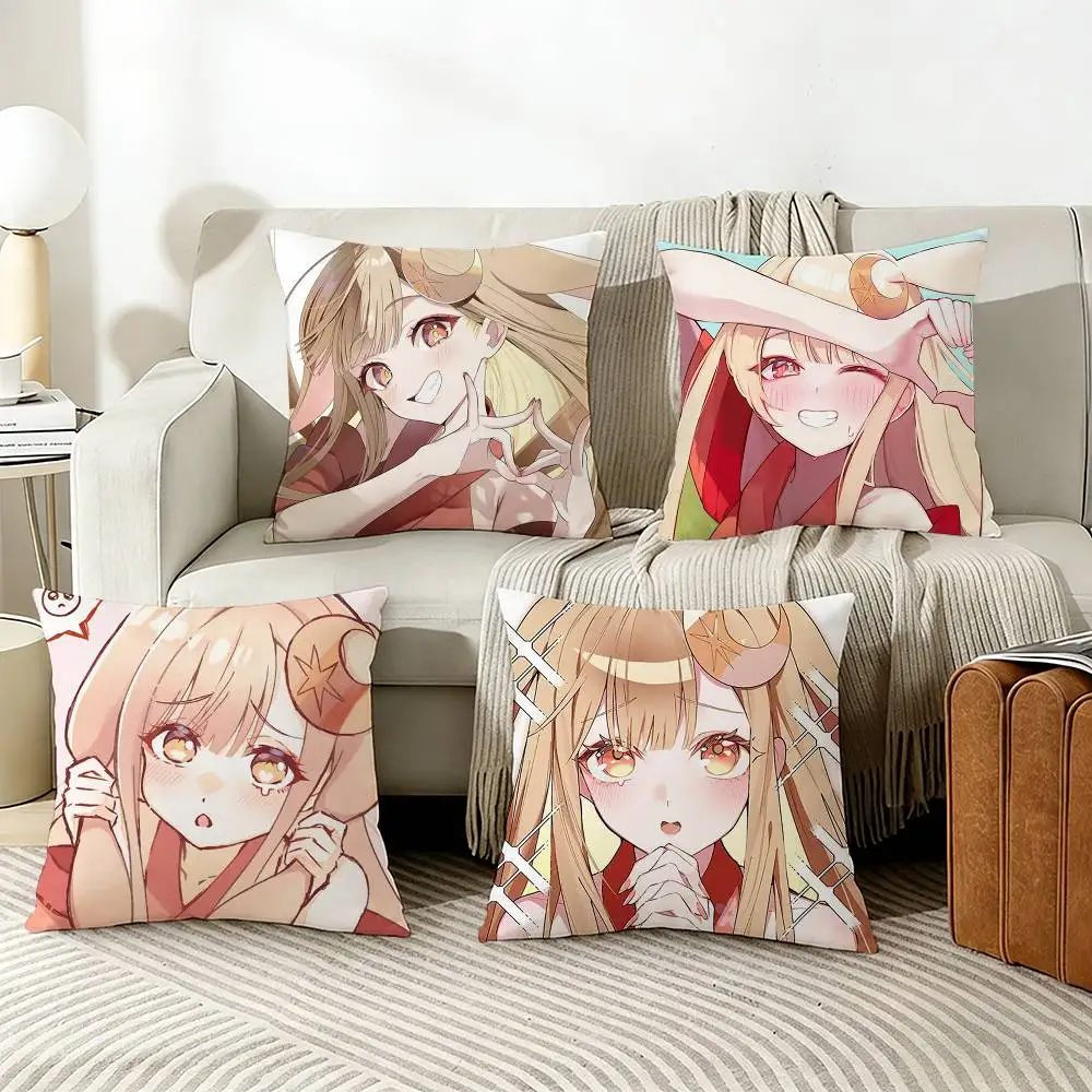 C-Cosmic P-Princess K-Kaguya Pillow Case Living Room Sofa Cushion Cover Suitable For Home Bedroom Room Decoration
