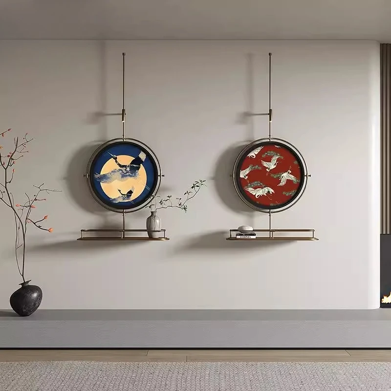 

Wall decoration wall lamp entrance living room sofa background boom luminous painting