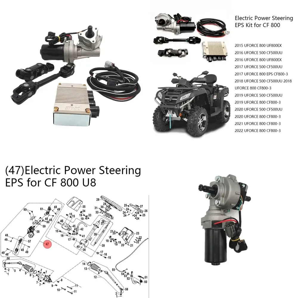 【2026 Hot Selling】 CF 800 U8 EPS Electric Power Steering System Modified Package OEM 7030-106000 ATV UTV Spare Parts
