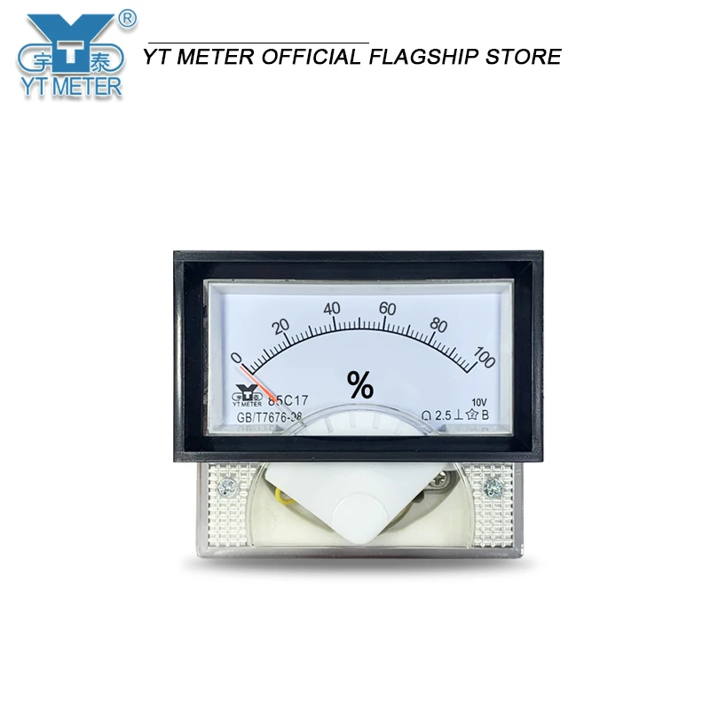 85C17 input 10V pointer frequency meter opening meter 50Hz 60Hz 120Hz 100% 150% 200% 40 * 70mm frequency converter transmitter a