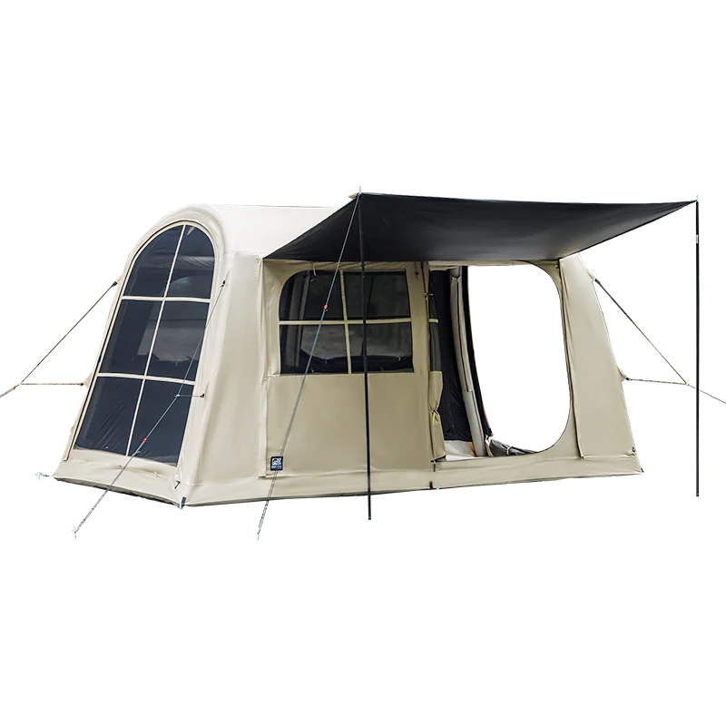 Connectable Waterproof Shelter, Large Roof Inflatable Tent for Camping and Picnic