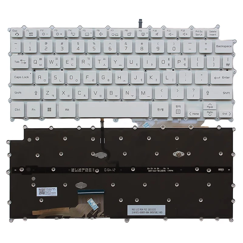 

Korean KR/SP New Keyboard FOR For LG 13U70Q 13U70Q-G 13U70Q-G.AA74A8 13UD70Q LG13U70Q