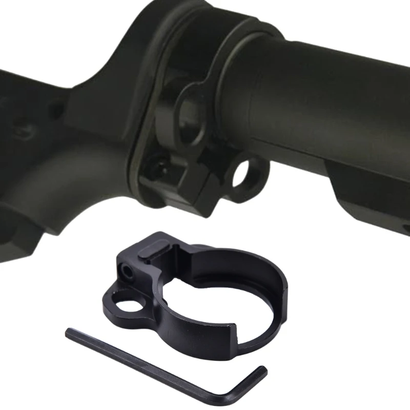 Sling Attachment Two Point Sling Mounts Durable Sling Attachment Rings for for Two Point/Traditional Sling 24BD