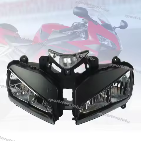 For Honda 2004-2007 CBR1000RR CBR 1000RR Fireblade 04-07 2005 2006 Motorcycle Front Headlight Assembly Headlamp Head Lamp Light