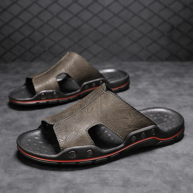Pu leather sandals deals